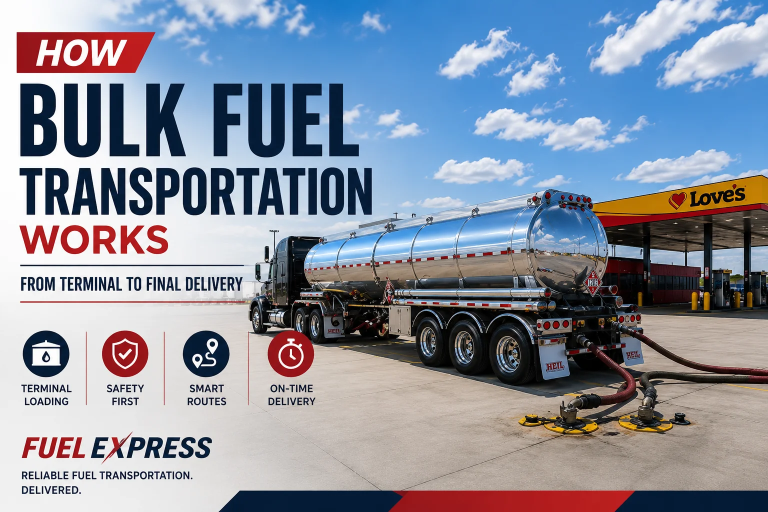 How Bulk Fuel Transportation Works From Terminal to Final Delivery